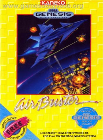 Cover Air Buster for Genesis - Mega Drive